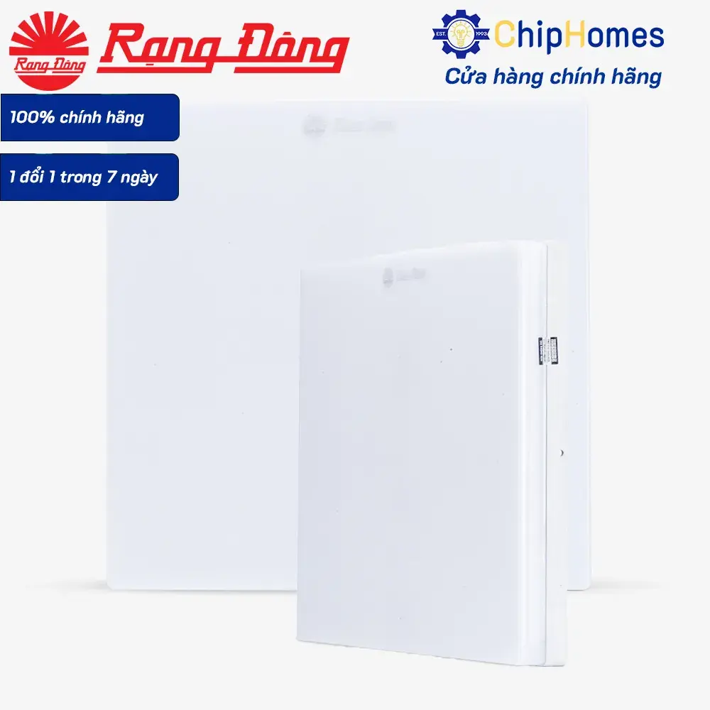Đèn LED Ốp Trần Vuông Đế Nhựa Rạng Đông 300x300 24W LN12N