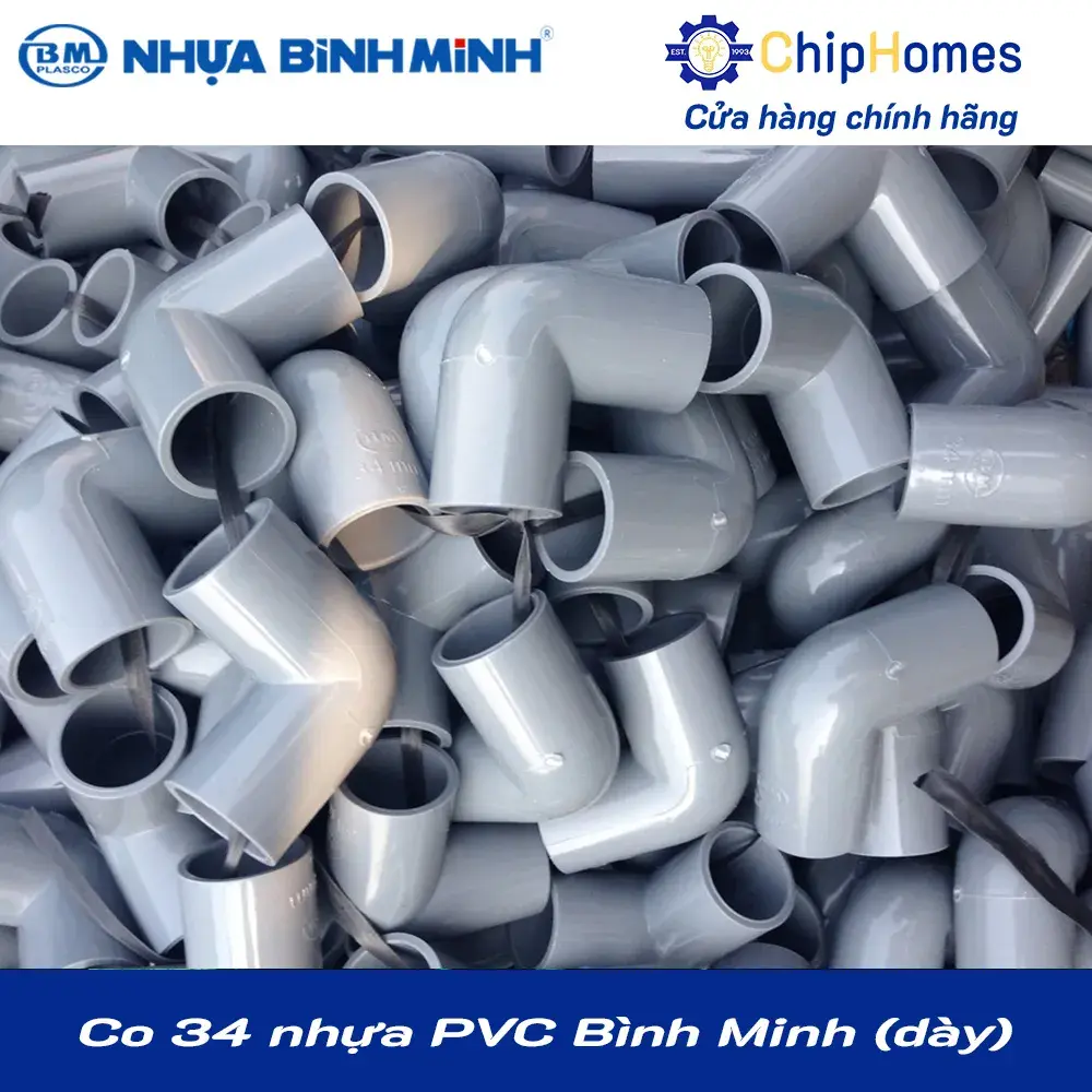 Co 34 nhựa PVC Bình Minh - Loại Dày