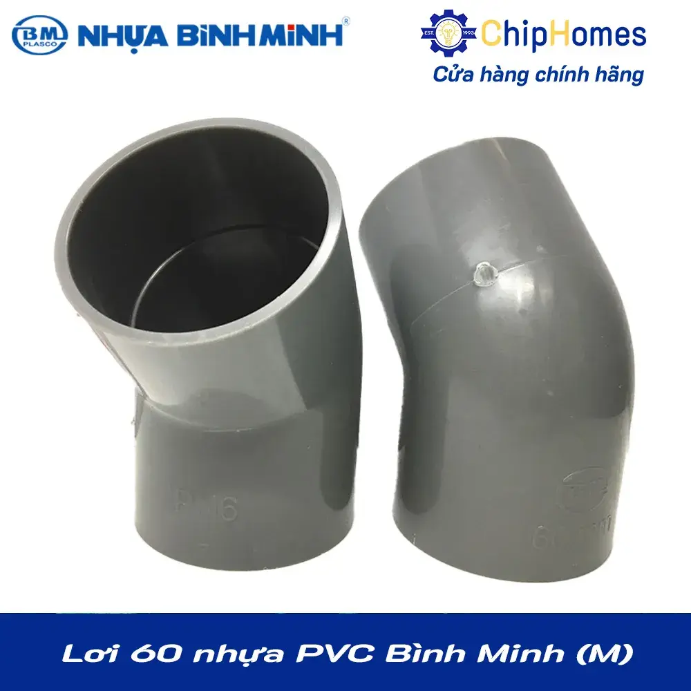 Lơi 60 nhựa PVC Bình Minh - Loại Mỏng