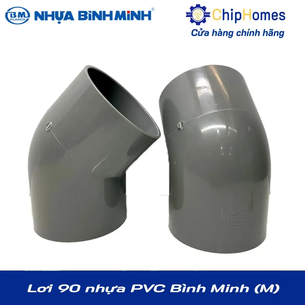 Lơi 90 nhựa PVC Bình Minh - Loại Mỏng