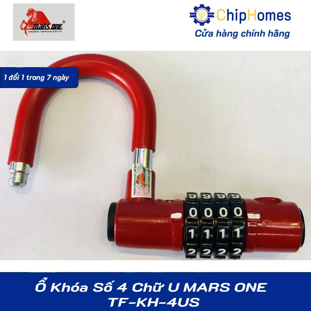 Ổ Khóa Số 4 Chữ U MARS ONE TF-KH-4US