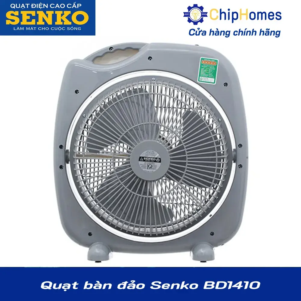 Quạt bàn đảo Senko BD1410 - ảnh mặt sau