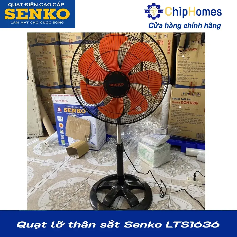 Quạt lỡ thân sắt Senko LTS1636 - Ảnh thực tế